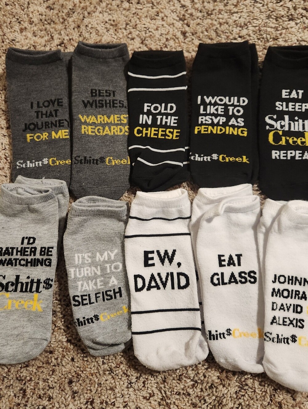 Schitt's Creek Ankle Socks
